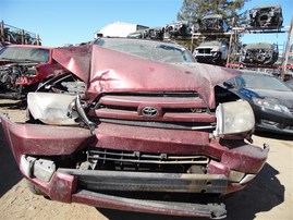 2005 Toyota 4Runner Limited Burgundy 4.7L AT 4WD #Z22973